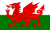 Flag of  Wales